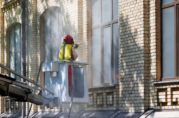 Brick Facade Cleaning in Kalispell