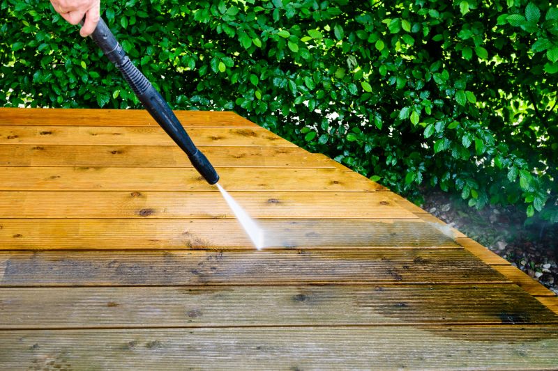 Deck Pressure Washing detail